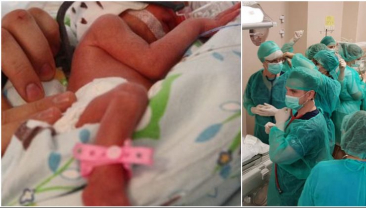 Credea ca e gravidă cu cvintupleţi, dar, în ziua naşterii, şi mama şi doctorii au avut o surpriză