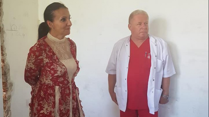 Cât costă rochia de lux purtată de Sorina Pintea pe un șantier