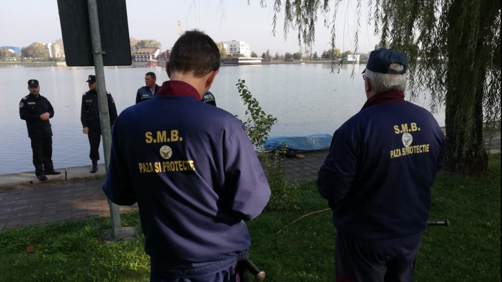 Cadavrul unui bătrân a fost descoperit în lacul Ciuperca