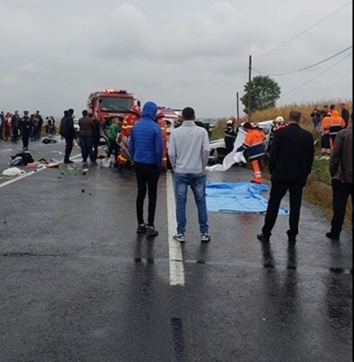 Weekend însângerat, o nouă tragedie pe șosea. 4 morți și 4 răniți la Iași