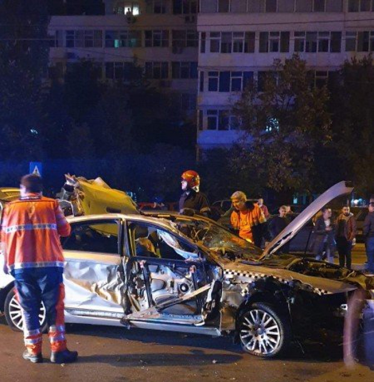 Accident mortal pe Şoseaua Vestului din Ploieşti! Pasagerul dintr-un taxi a decedat pe loc!