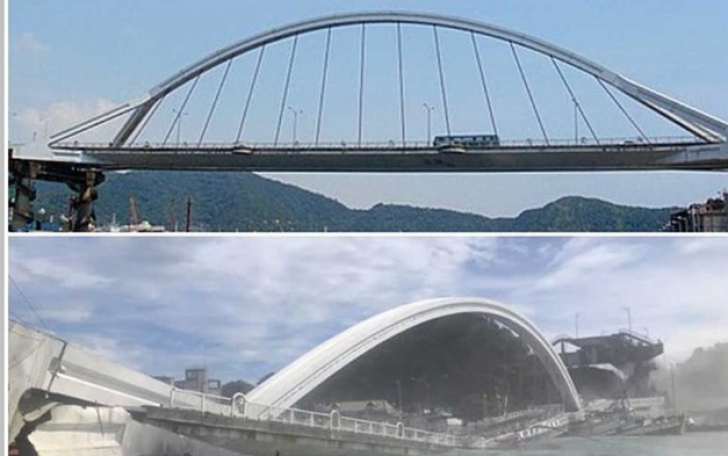 Pod prăbușit în Taiwan