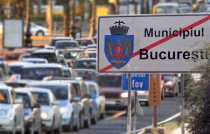 A doua zi de trafic dat peste cap în București