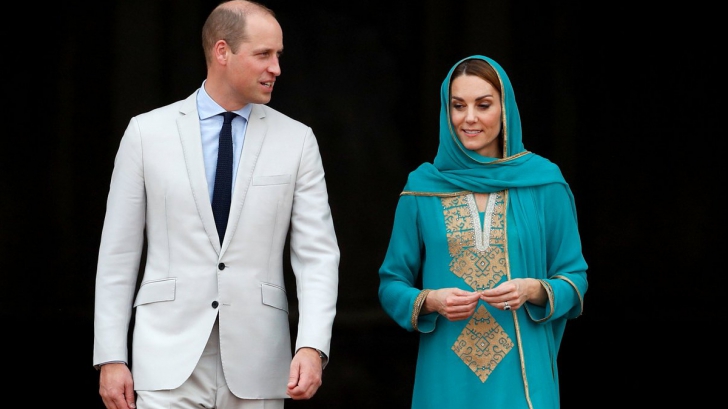 Kate Middleton și prințul William, în Pakistan