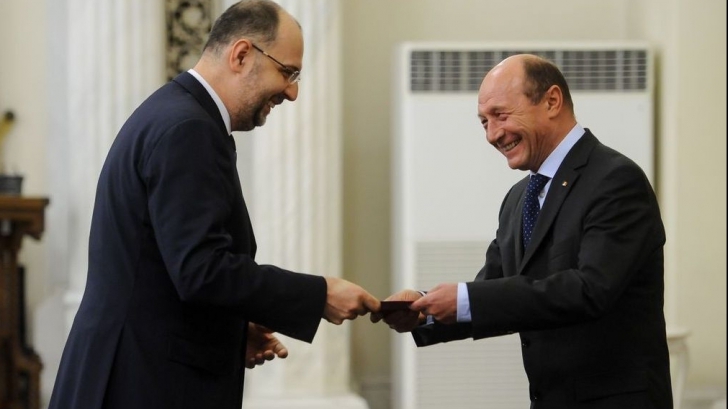 Kelemen Hunor și Traian Băsescu