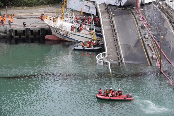 Pod prăbușit în Taiwan