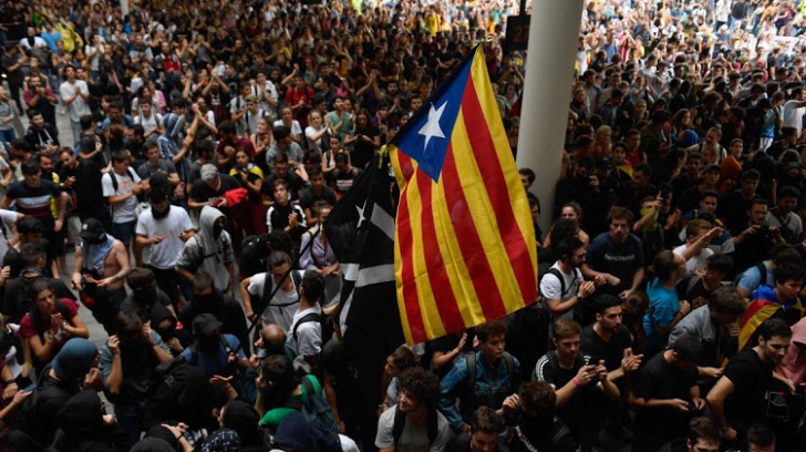 MAE: Atenționare de călătorie în Spania din cauza protestelor din Barcelona