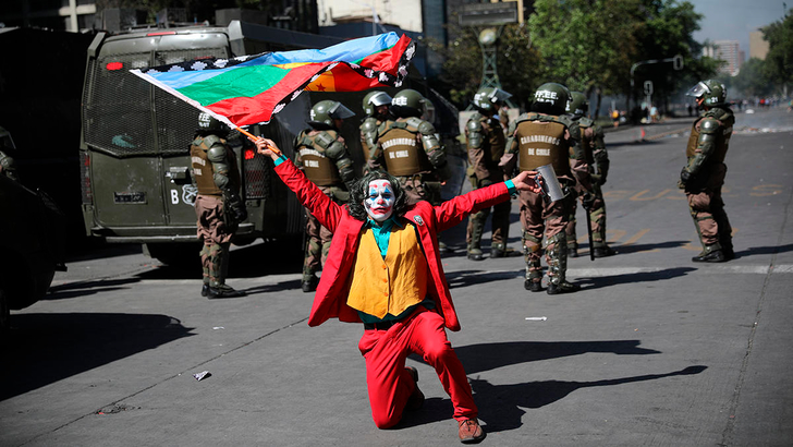 Proteste în Chile, Bolivia și alte state din America de Sud 