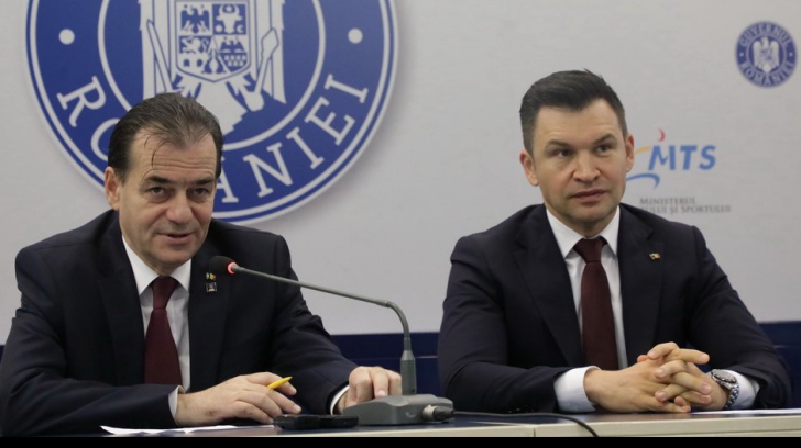 Ministrul Sportului Ionuț Stroe a anunțat prioritatea zero. Orban a fost prezent