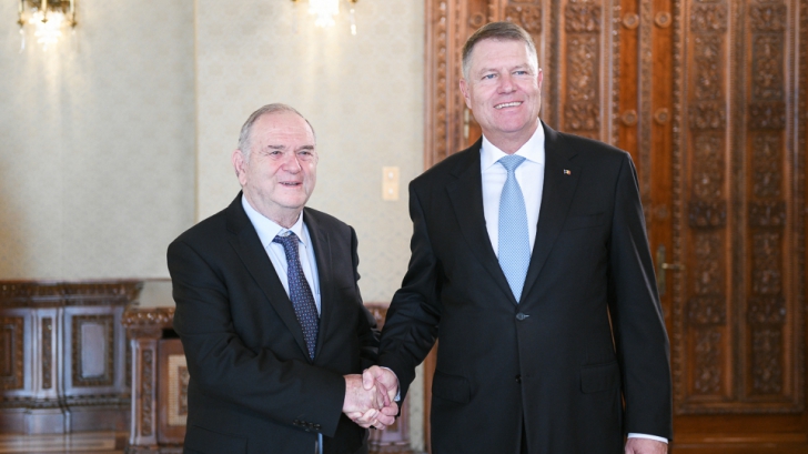 Iohannis, întrevedere cu președintele Organizației Mondiale Sioniste
