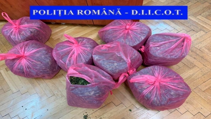 Captură record realizată de DIICOT Iași: 25 de kilograme de drog de mare risc