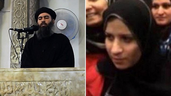  Soția fostul lider al grupării Statul Islamic a fost capturată de Turcia