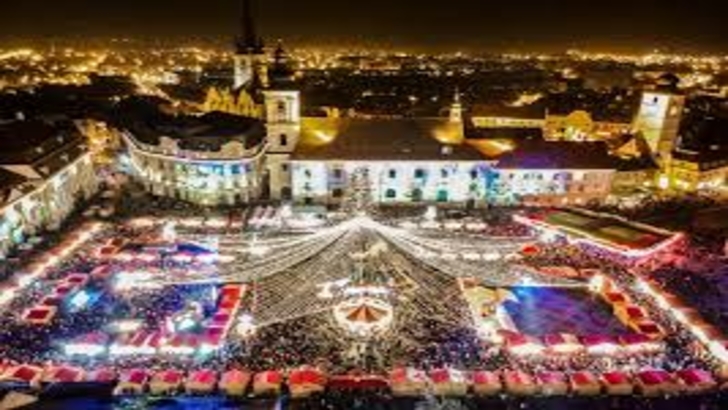 Târgul de Crăciun de la Sibiu și-a deschis porțile în acest weekend