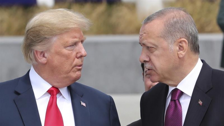 Erdogan şi Trump, faţă în faţă la Casa Albă