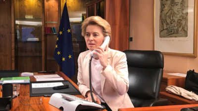 Ursula von der Leyen. Relatiile SUA-UE