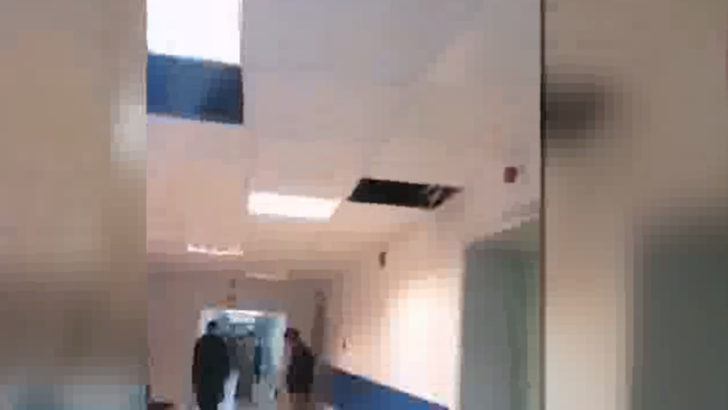 Un tavan s-a prăbușit peste un pacient într-un spital