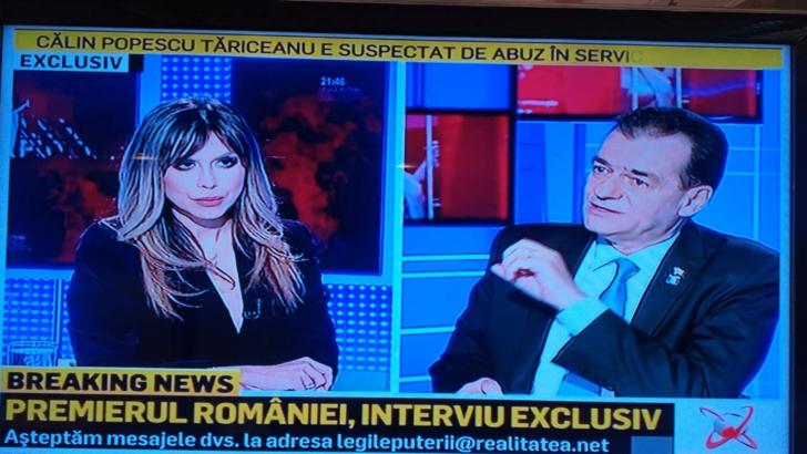 Premierul României, interviu exclusiv: ”Nu le-a plăcut angajarea răspunderii, dăm Ordonanță de Urgență”