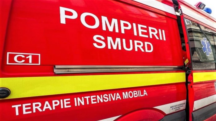 Intervenție în forță la un incendiu din Săcele, județul Brașov