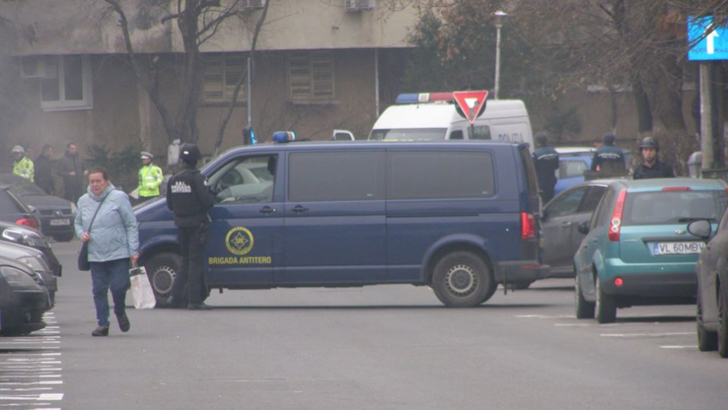 Alertă cu bombă în București Foto: Facebook/Florin Diaconu