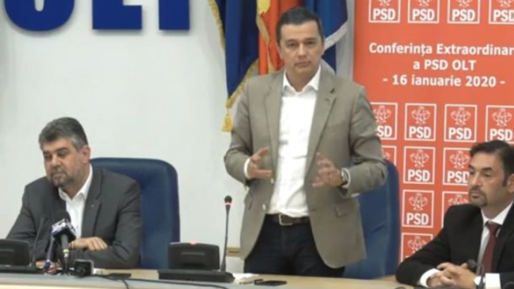 Sorin Grindeanu, la Conferința PSD Olt