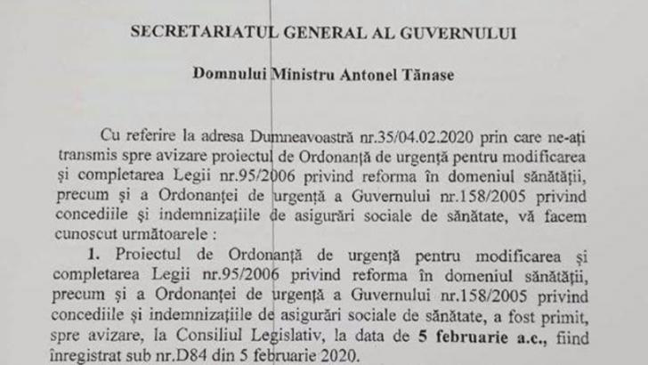 Răsturnare de situaţie! Controversata ordonanţă pe Sănătate nu poate intra în vigoare