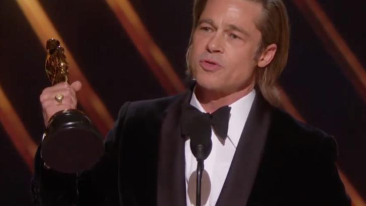Brad Pitt - Oscar 2020 - Primul premiu din cariera actorului. VIDEO cu discursul