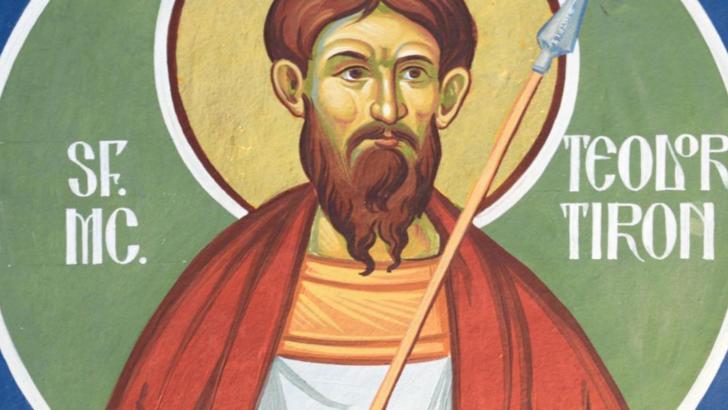 17 februarie - Sarbatoare pentru crestinii ortodocsi - Sfantul Mare Mucenic Teodor Tiron
