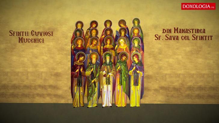 Sf. Cuv. Mucenici din Mănăstirea Sf. Sava cel Sfinţit