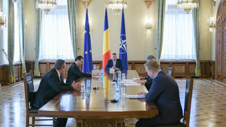 Coronavirus. Iohannis, ședință de urgență cu Orban, Vela și Costache și directorii de spitale Foto: presidency.ro