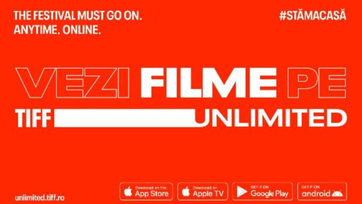 #staiacasa. Peste 90 de filme pe platforma TIFF Unlimited pentru cei izolați din cauza epidemiei de coronavirus