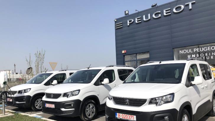 Trust Motors oferă trei autovehicule Peugeot Institutului Național de Boli Infecțioase „Prof. Dr. Matei Balș