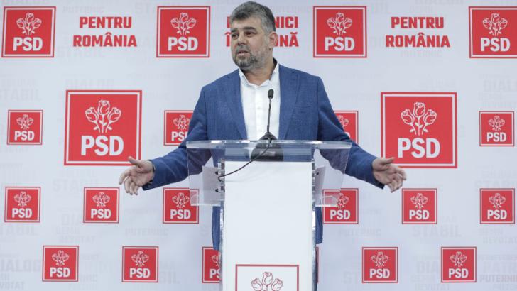 Marcel Ciolacu, președintele interimar PSD Foto: Inquam Photos/Octav Ganea