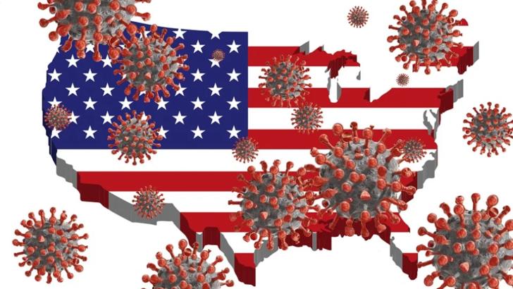 NOU bilanț COVID-19 în SUA: Peste 2,5 milioane de infectări și 126.123 de decese 
