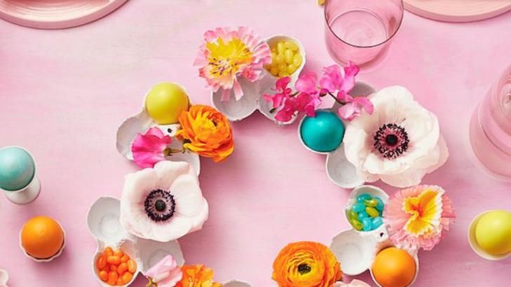 decorațiuni masa de Paște