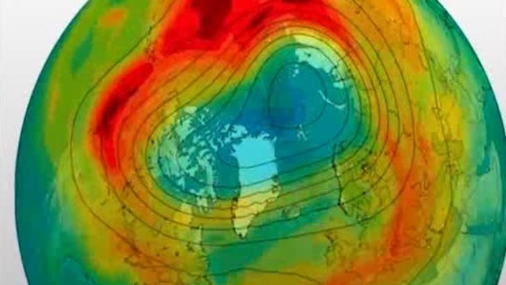 Ce mai mare gaura în stratul de ozon s-a închis 
