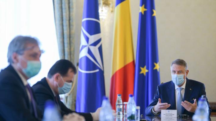 Klaus Iohannis, Ludovic Orban, Marcel Vela Foto: presidency.ro