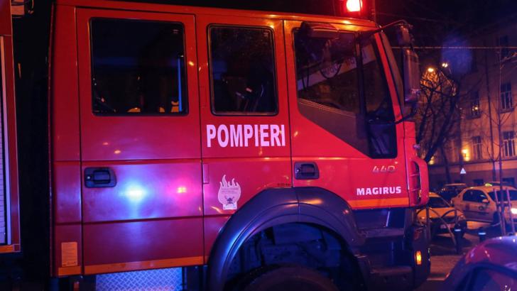 Explozii urmate de un incendiu violent, în Baia Mare