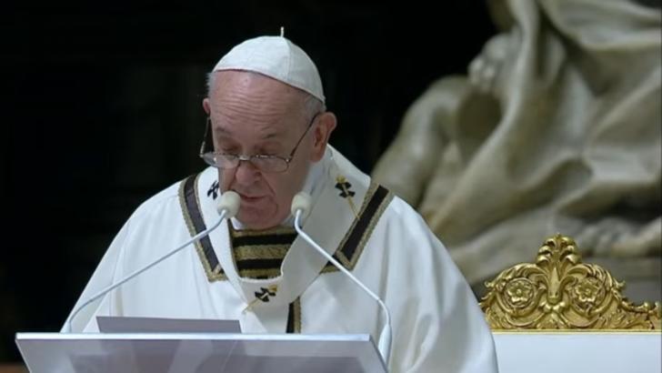 Paștele catolic 2020. Papa Francisc. Slujba Învierii Domnului la Vatican
