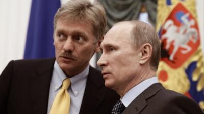 Dmitri Peskov, purtătorul de cuvânt al președintelui rus Vladimir Putin