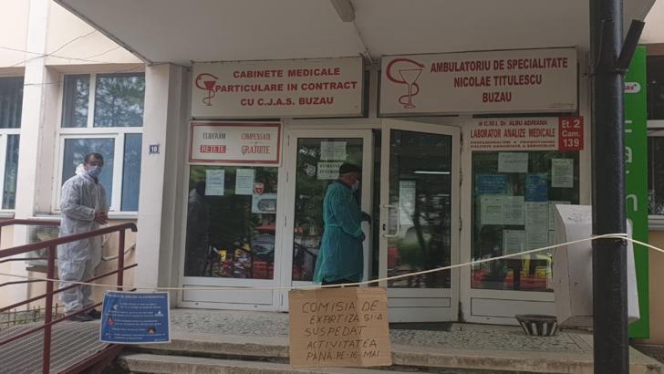 Policlinică închisă din cauza COVID. Măsuri EXTREME la cel mai mare ambulatoriu din Buzău