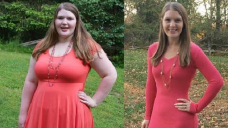 Metoda incredibilă prin care această femeie a slăbit 45 de kilograme. A făcut 3 lucruri!