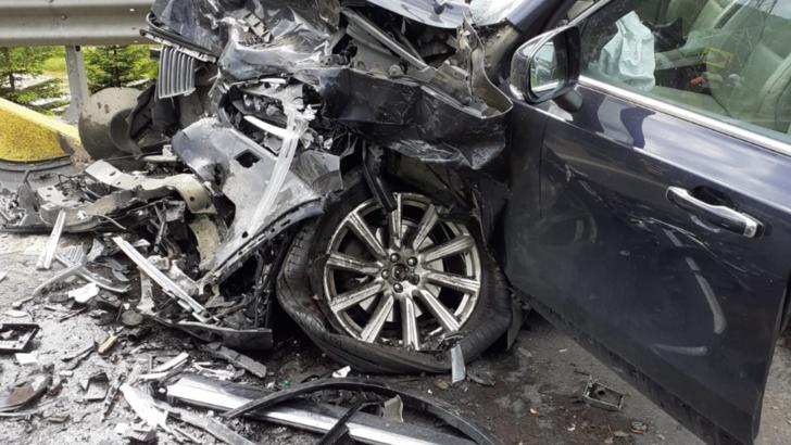 Accidente rutiere în lanț în județul Brașov! Trei persoane rănite și trafic blocat complet pe DN1