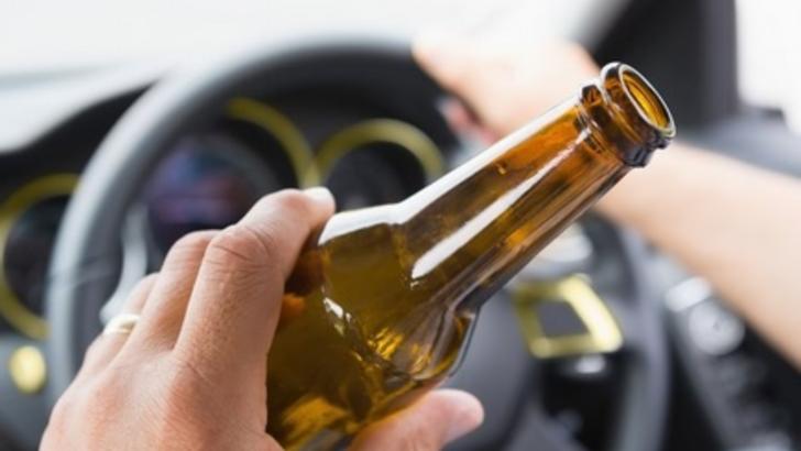 Șofer prins la volan aproape de comă alcoolică