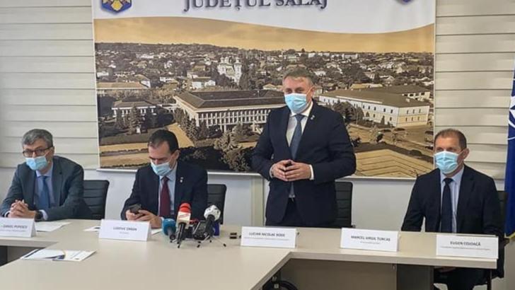 Lucian Bode: ”Moment istoric pentru Sălaj. Astăzi s-a semnat contractul pentru primul lot din autostrada care va traversa județul”