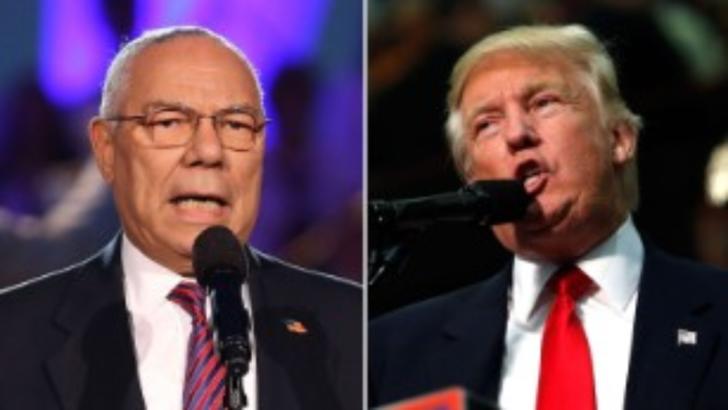 Colin Powell vs Donald Trump