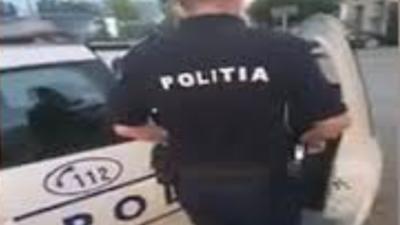 Patrulă a poliției în acțiune