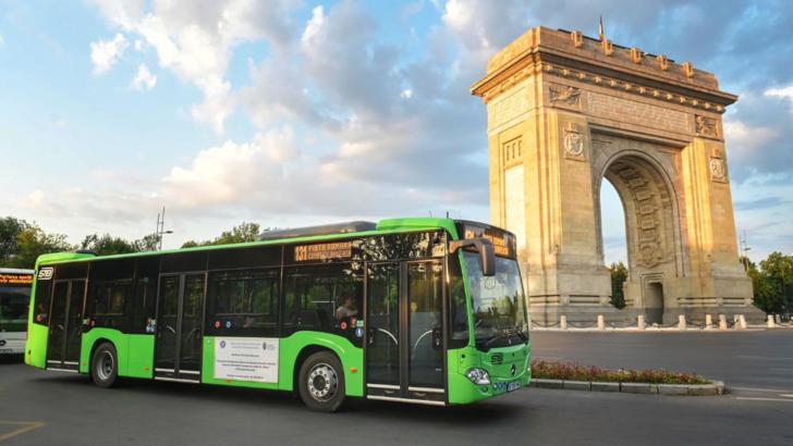 Primele autobuze hybrid Mercedes Citaro au intrat în circulație, în Capitală