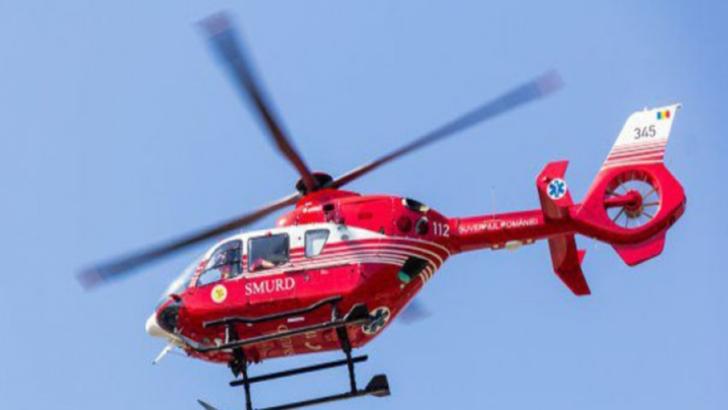 Turistă rănită în Munții Făgăraș, transportată cu elicopterul SMURD la Sibiu