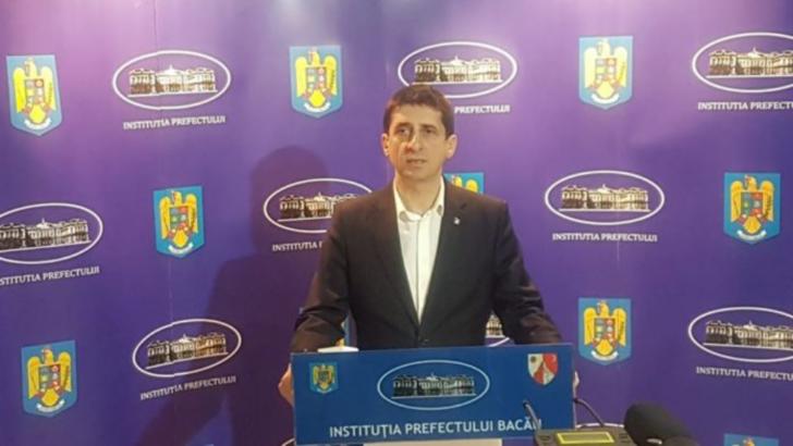 Liviu Miroșeanu a demisionat din funcția de prefect de Bacău pentru a candida la Primăria Bacău, din partea PNL Bacău