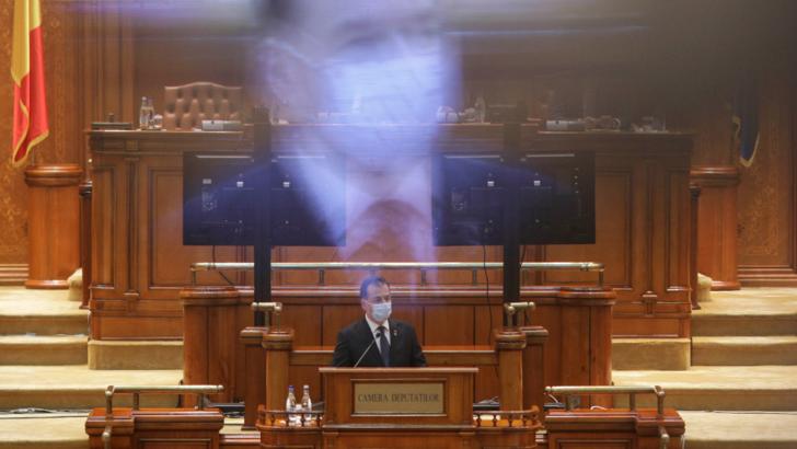 Premierul Ludovic Orban, raport în Parlament, 12 august 2020 Foto: Inquam Photos / Octav Ganea